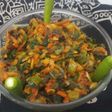 Spring onion and bhavnagari gathiya nu shak