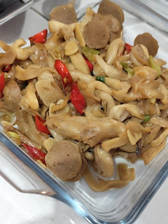 Foto resep Tumis jamur tiram dan bakso
