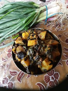 हरी आल की सब्जी (hari aal ki sabzi recipe in Hindi) रेसिपी मुख्य फोटो