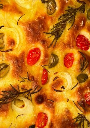 Una foto de Focaccia