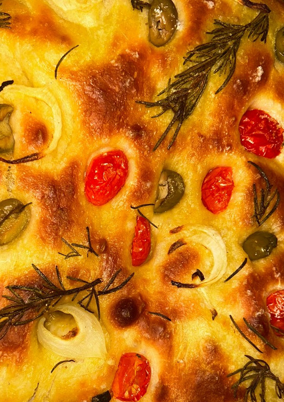 Una foto de Focaccia