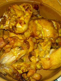Una foto de Pollo a la mostaza