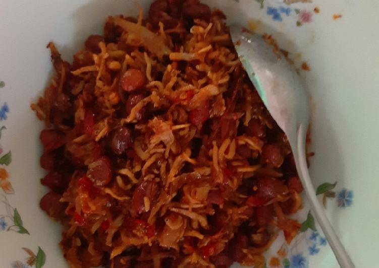 Bahan Balado Teri medan pake Kacang | Cara Buat Balado Teri medan pake Kacang Yang Enak Dan Lezat