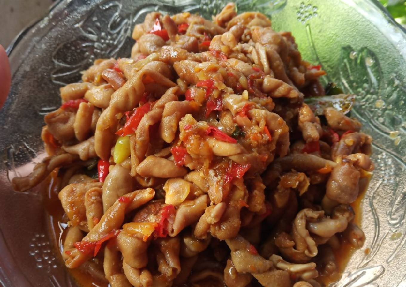 Sambal goreng usus