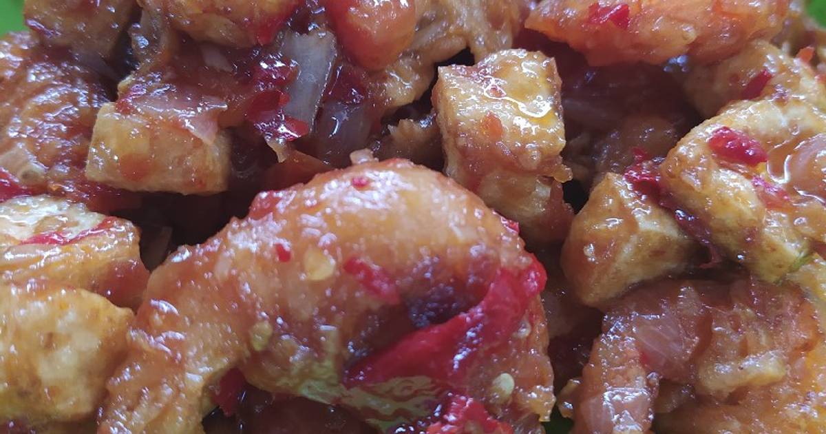 Resep Udang tahu krispi saos balado oleh Ghina Geenaroo Resep Udang tahu krispi saos balado oleh Ghina Geenaroo