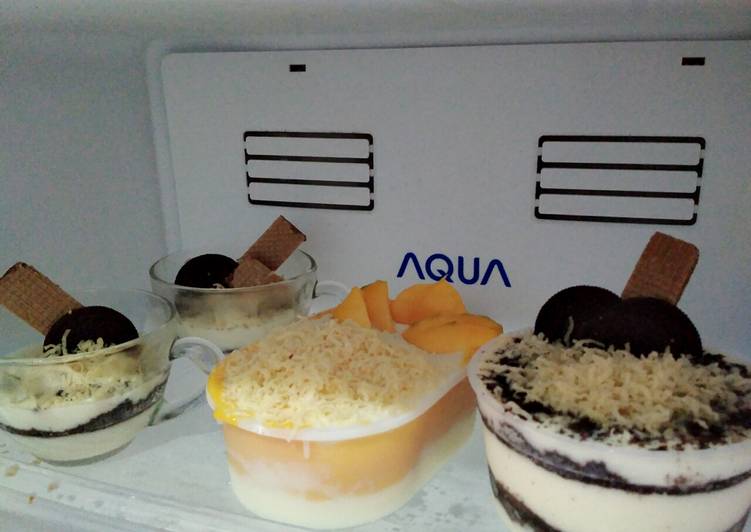 Cheese cake lumer Oreo & mangga