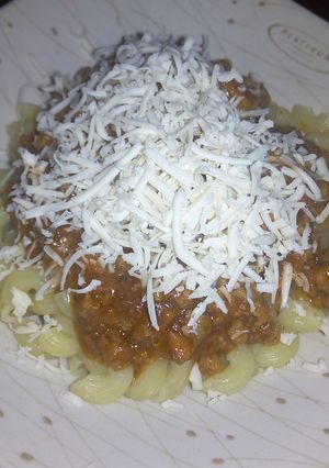 Foto resep Macaroni Bolognise Sauce