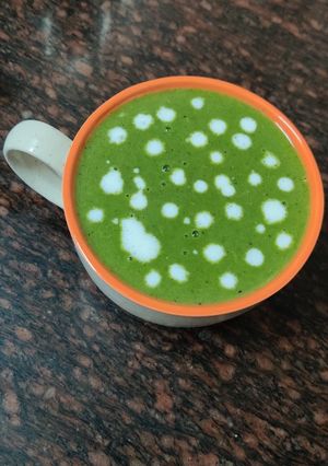 પાલક સુપ(Spinach soup recipe in Gujarati) રેસીપી મુખ્ય ફોટો