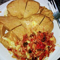 A picture of Alale da miyar cabbage.