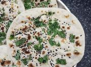 A picture of stuffed naan