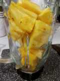 Agua fresca de piña