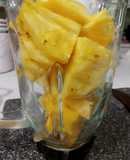 Agua fresca de piña