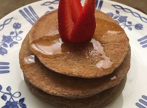 Una foto de Hot cakes de avena