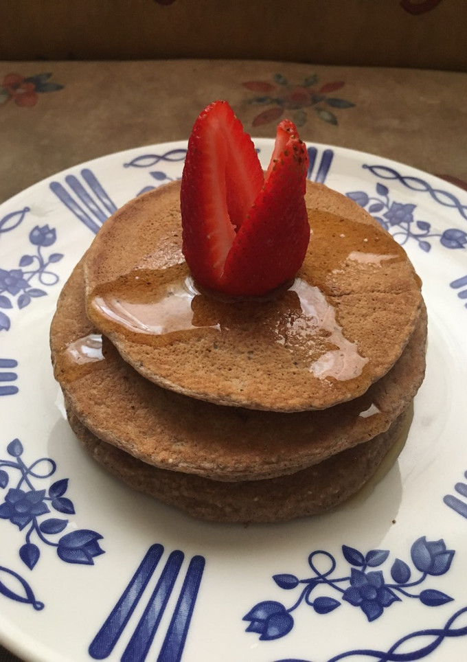 Una foto de Hot cakes de avena