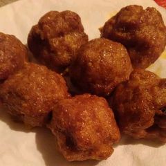 A picture of Meat balls.