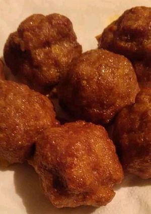 A picture of Meat balls.