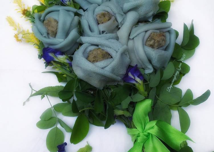 Dadar gulung mawar Bluepea