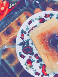 صورة لوصفة بسبوسة بالقشطة