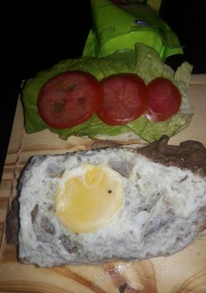 Una foto de Sándwich de lomito