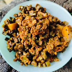 A picture of Yardlong beans sabji.
