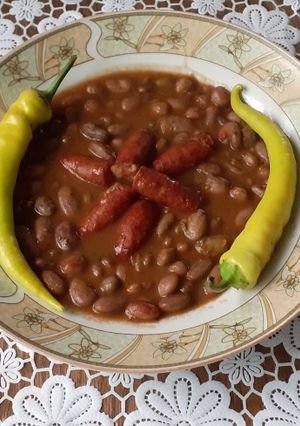 Zsengés paszuly főzelék recept fotója