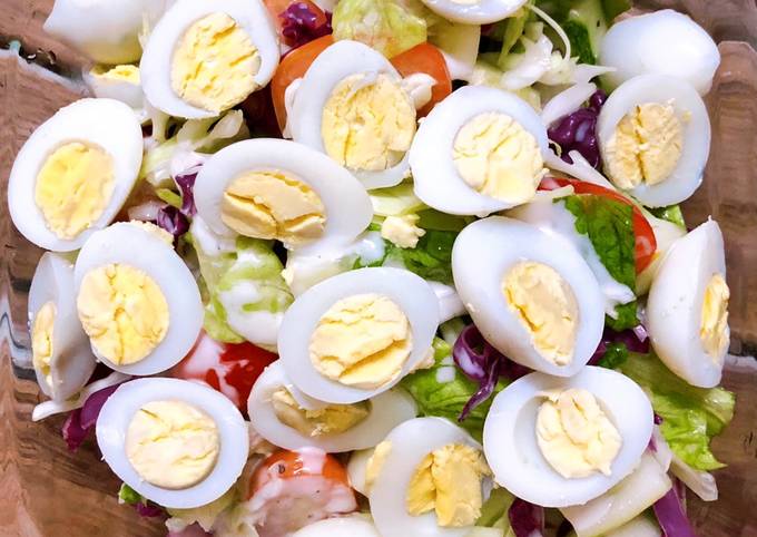 Salad Trộn Dầu Giấm Và Sốt Mayonaise hình đại diện món