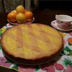 Foto di Crostata crema di limone