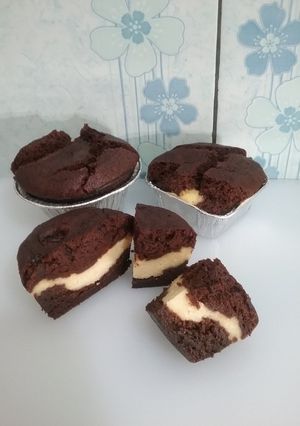 Foto resep Brownis cream cheese