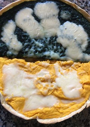 Una foto de Tarta de acelga y zapallo