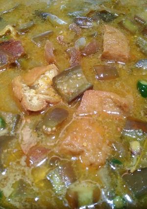 Foto resep Sayur lodeh terong,cecek,N tahu