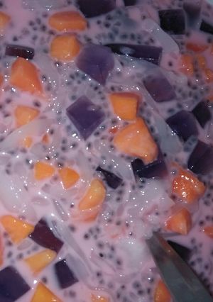 Foto resep Es buah ekonomis tanpa sirup