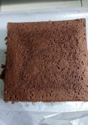 Foto resep Base kue tart coklat
