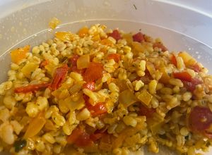 Zöldséges bulgur recept fotója