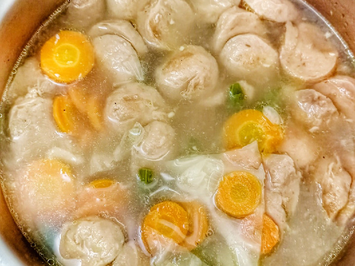 Wajib coba! Cara termudah memasak Sayur SOP bakso dijamin sedap