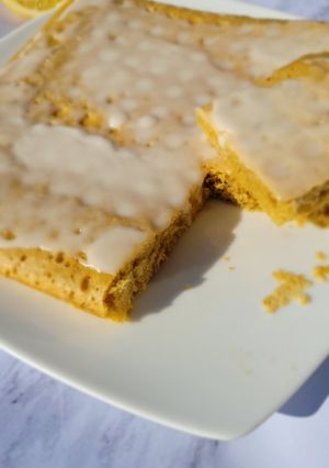 Una foto de Budín de Limón