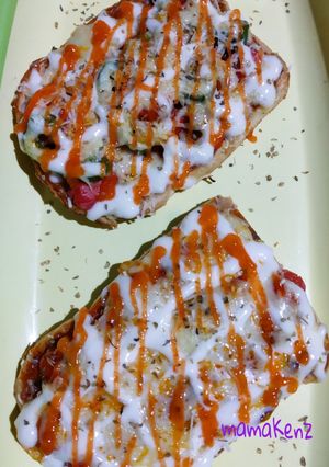 Foto resep Pizza Roti Tawar
