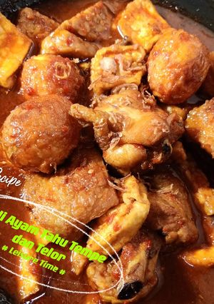 Foto resep Bali Ayam Tahu Tempe dan Telor