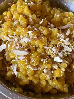 મેંગો બુંદી (mango Boondi Recipe In Gujarati) રેસીપી મુખ્ય ફોટો