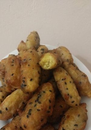 Hình của món Cách làm khoai lang kén.