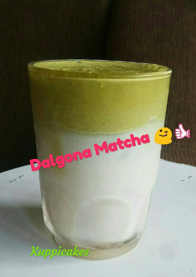 Foto resep Dalgona Matcha