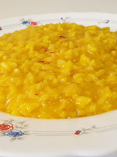 Una foto de Risotto a la milanesa