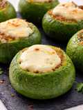 Zapallitos rellenos de carne caseros y jugosos