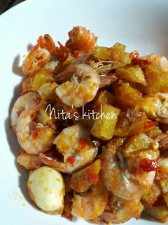 Foto resep Balado udang