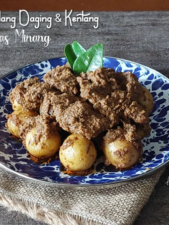 Langkah Gampang Menyiapkan Resep Rendang Daging dan Kentang Khas Minang yang  Bikin Ketagihan Anti Ribet, Bisa Manjain Lidah