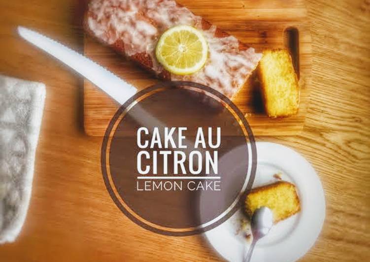 Recette Délicieuse Lemon cake ou cake au citron