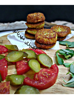 عکسی از دستور فلافل متفاوت