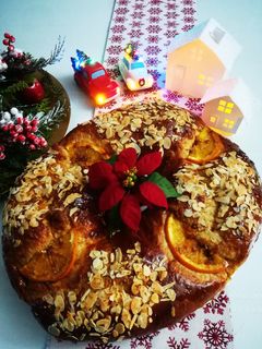 Una foto de Roscón de reyes saludable