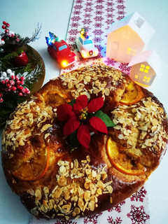 Una foto de Roscón de reyes saludable