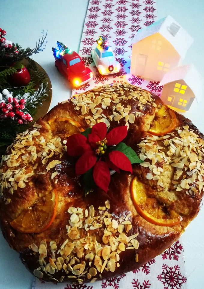 Una foto de Roscón de reyes saludable