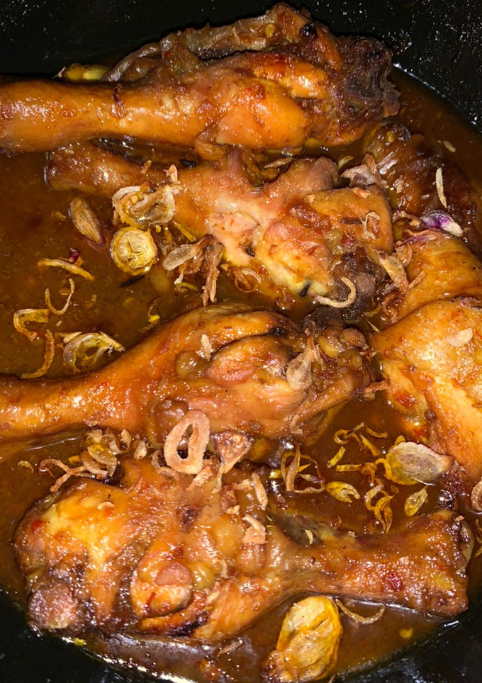 Foto resep Semur ayam pedas manis